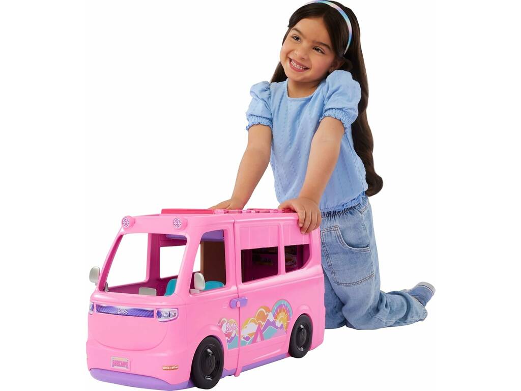 Barbie Veicolo Dream Camper con accessori