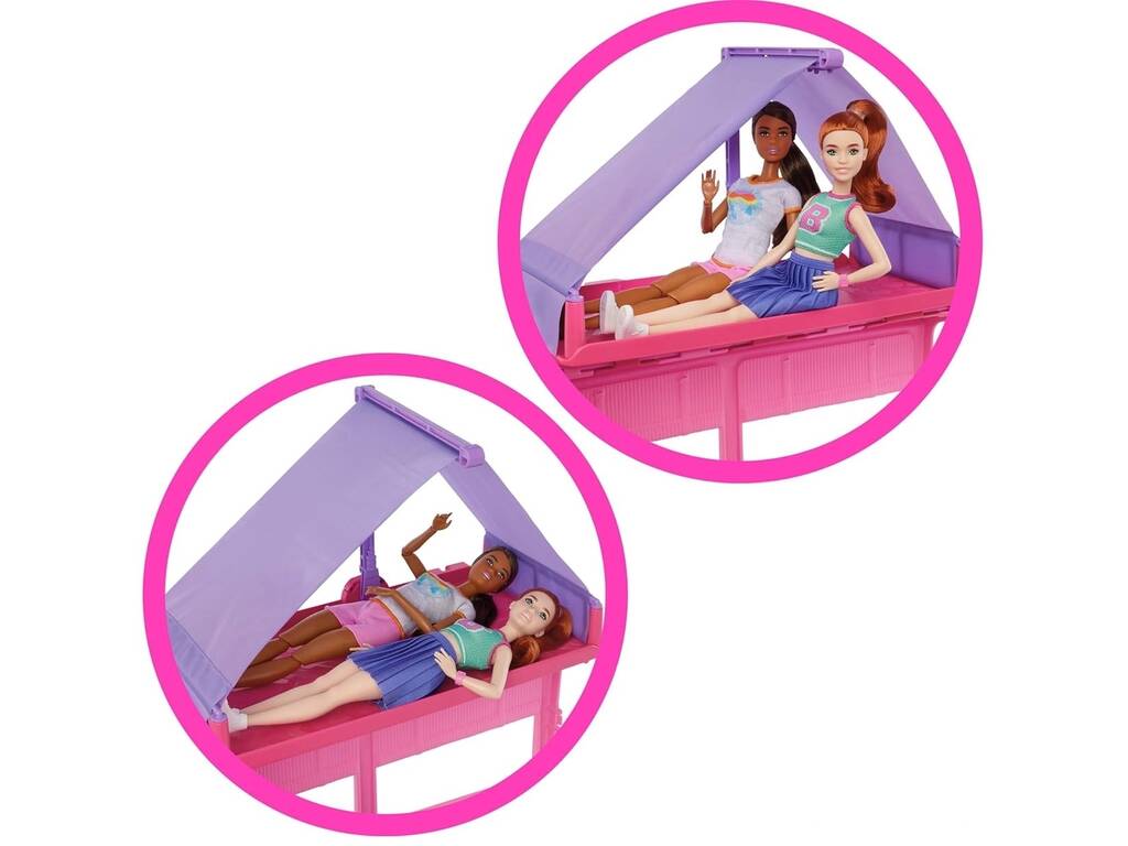 Barbie Veicolo Dream Camper con accessori