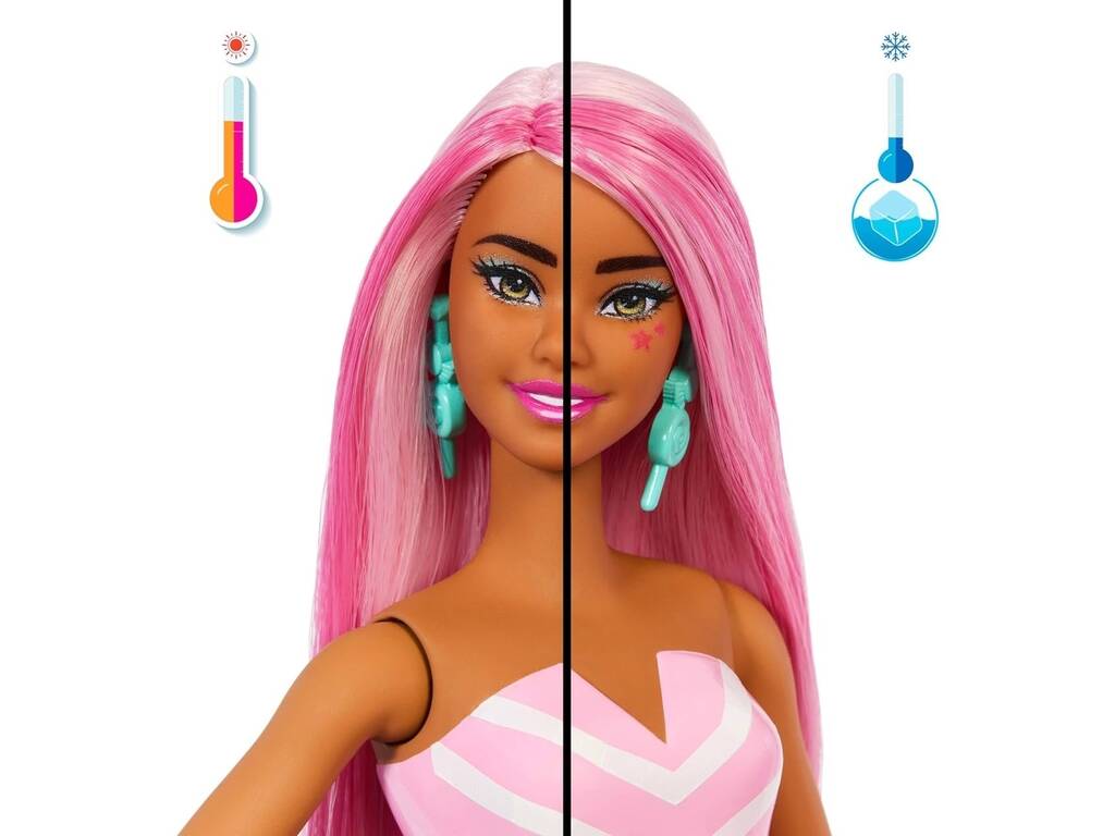 Barbie Pop Reveal Dolci Bambola Sorpresa Con Bicchiere Rosa