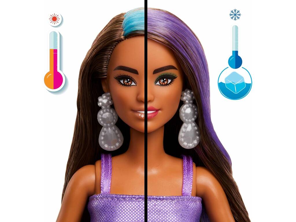 Barbie Twinning Looks Boneca Look Rosa com Cão