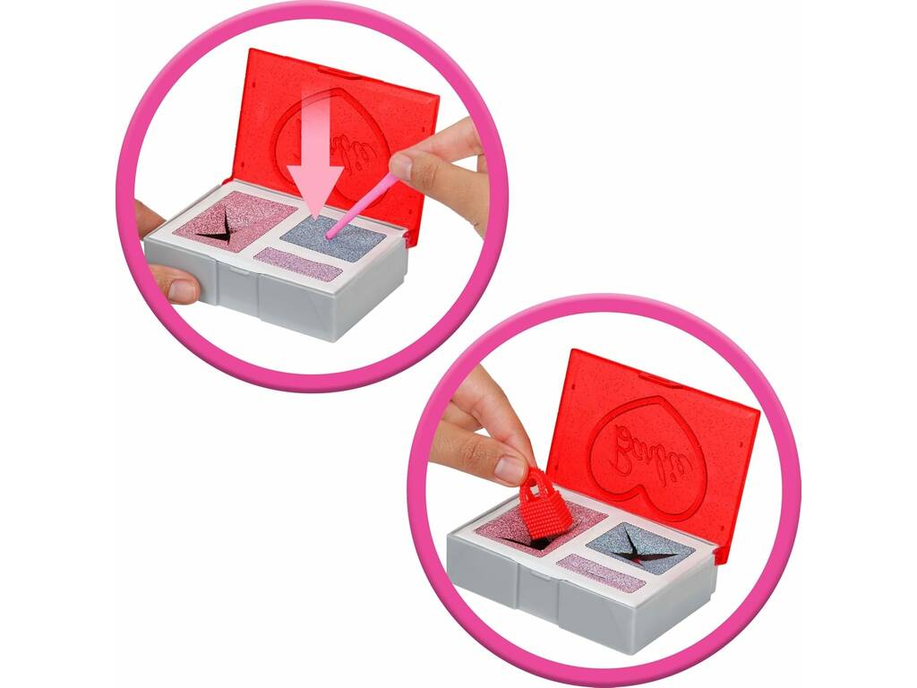 Barbie Party Unboxed Bambola con Paletta Rosa e 10 Sorprese
