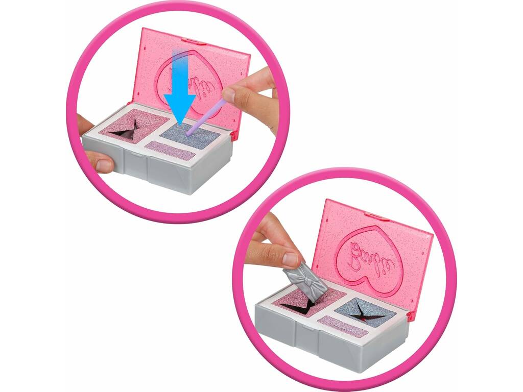 Barbie Party Unboxed Bambola con Paletta Rosa e 10 Sorprese