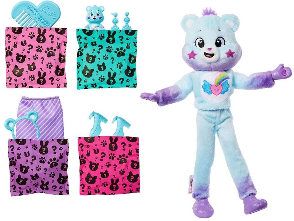 Barbie Cutie Reveal Osos Amrosos Muñeca Sueño Brillante