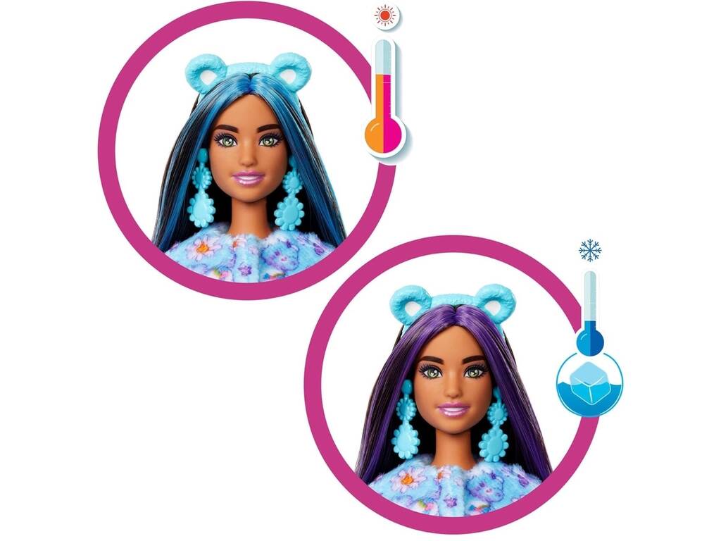 Barbie Cutie Reveal Osos Amrosos Muñeca Sueño Brillante