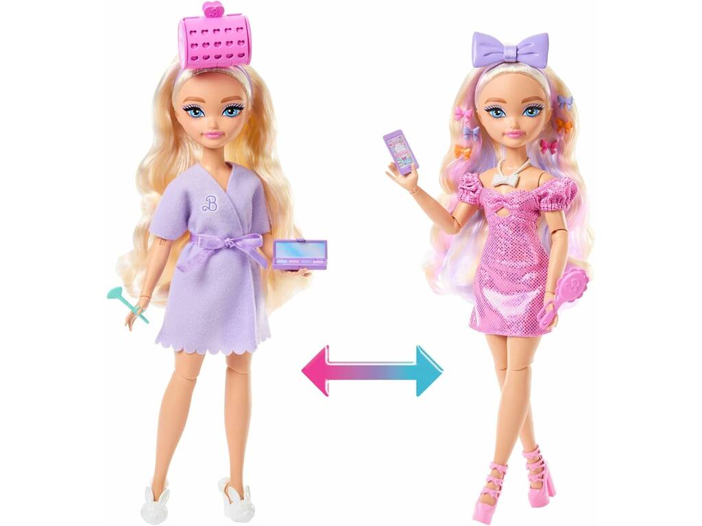 Barbie Dream Besties Bambola con accessori da parrucchiere