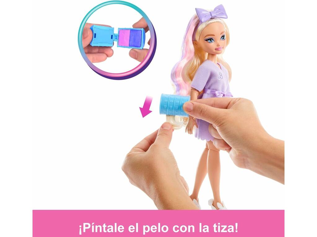 Barbie Dream Besties Bambola con accessori da parrucchiere