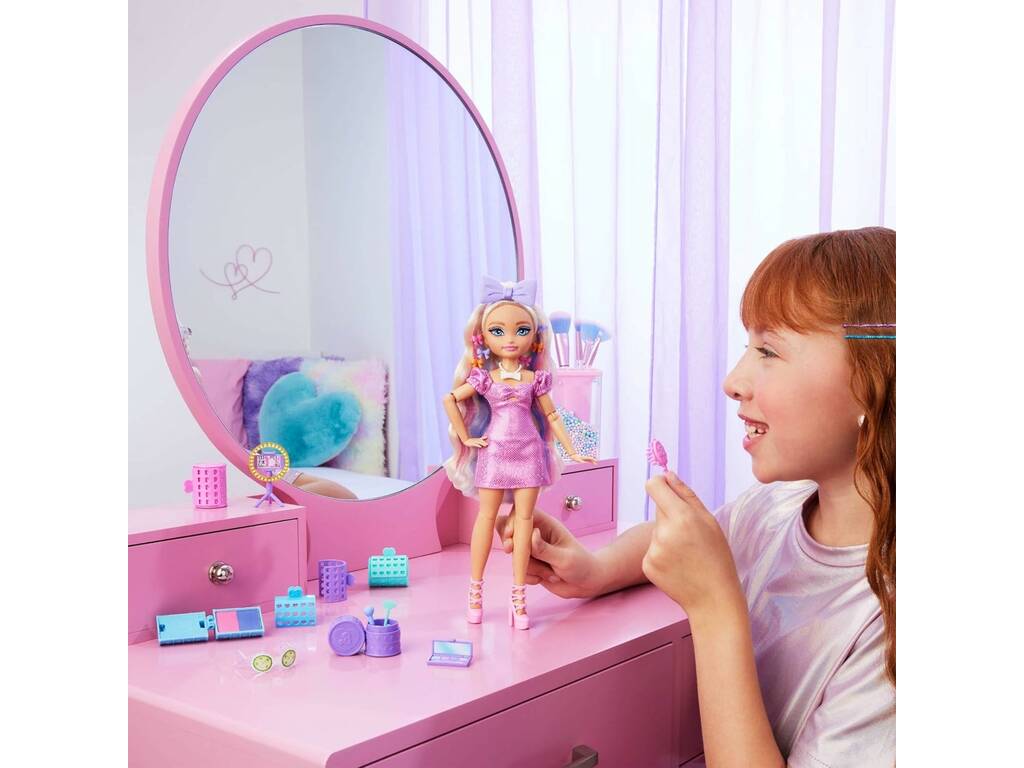 Barbie Dream Besties Bambola con accessori da parrucchiere