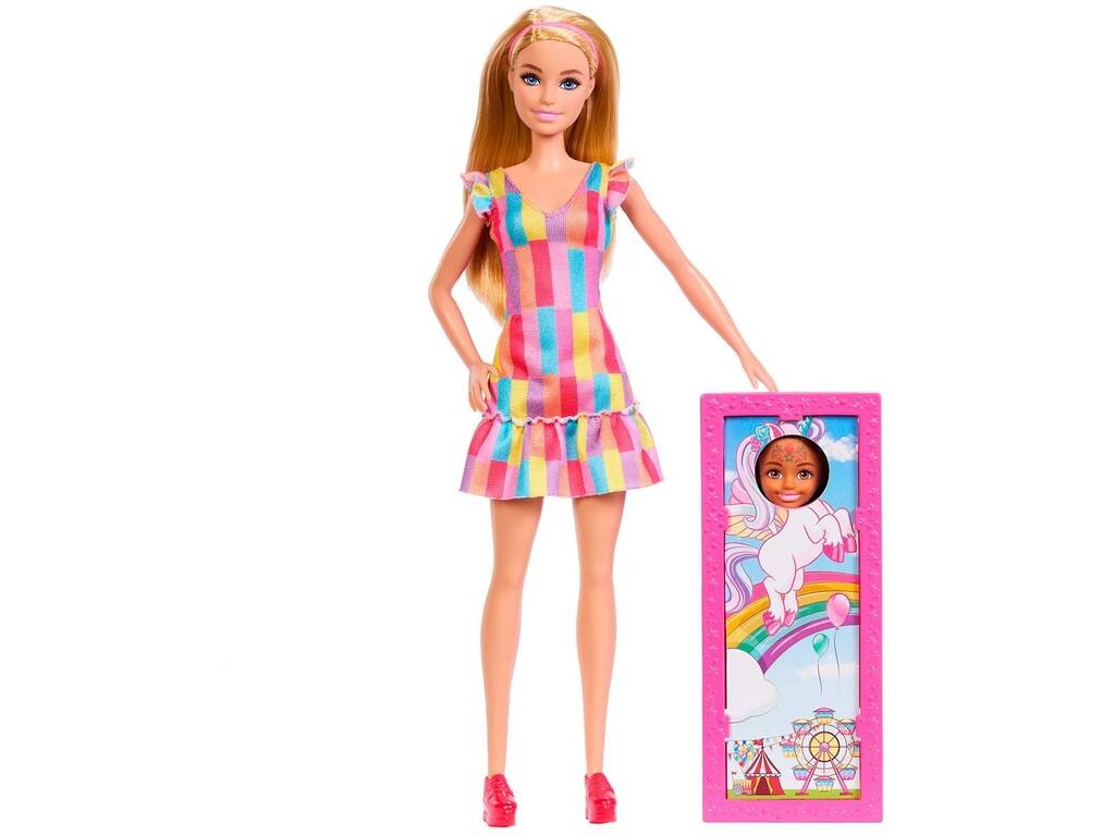 Barbie Giornata alla Fiera Stand di Trucco con Bambole