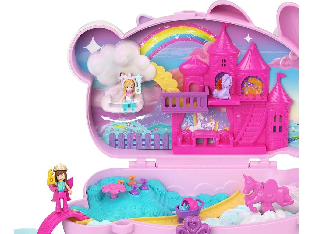 Polly Pocket Astuccio 2 in 1 Divertimento con i coniglietti