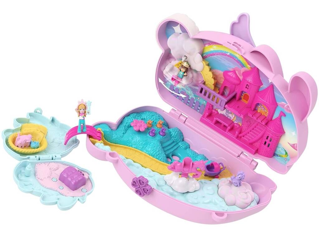Polly Pocket Astuccio 2 in 1 Divertimento con i coniglietti