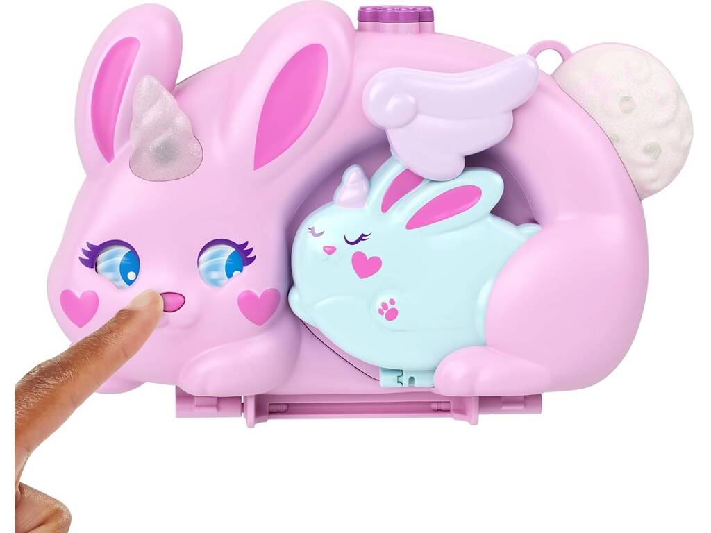 Polly Pocket Astuccio 2 in 1 Divertimento con i coniglietti