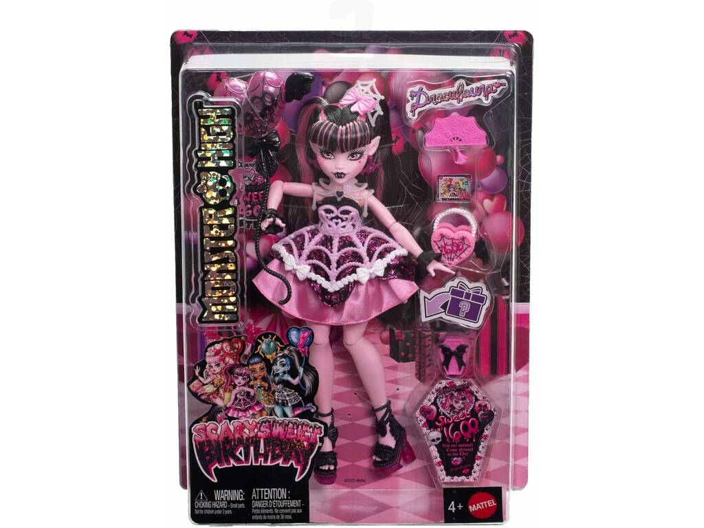 Monster High Scary Sweet Birthday Poupée Draculaura