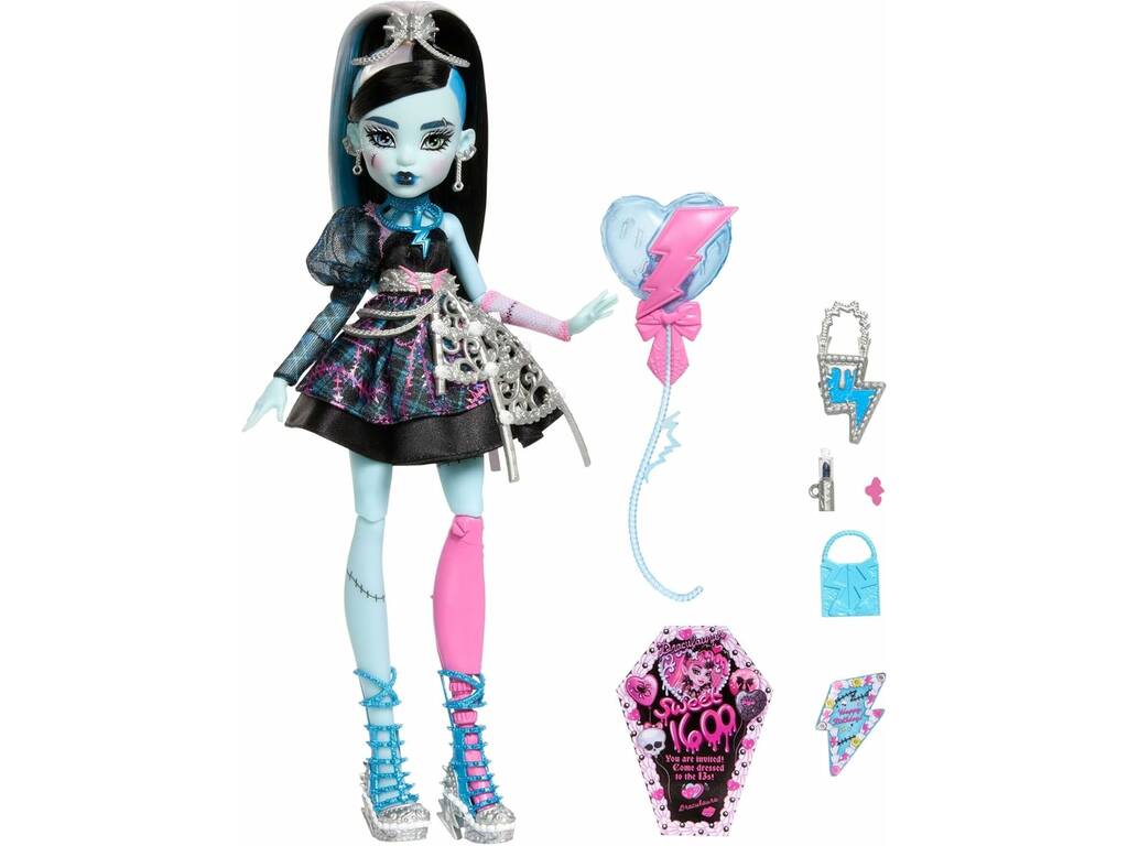 Monster High Scary Sweet Birthday Bambola Frankie Stein