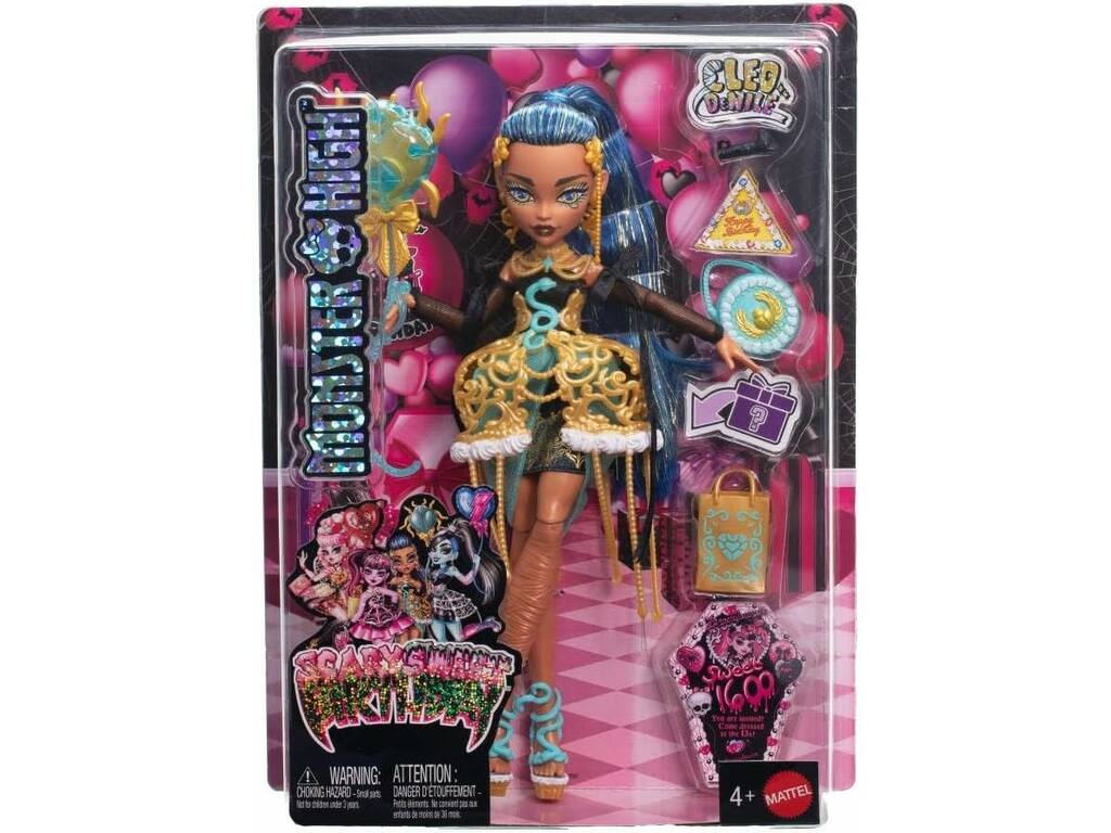 Monster High ScarySweet Birthday Bambola Cleo DeNile