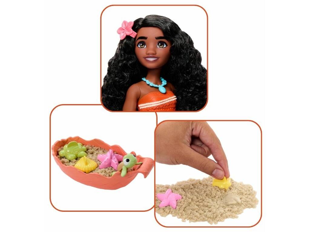 Principesse Disney Bambola Vaiana e Cuccioli