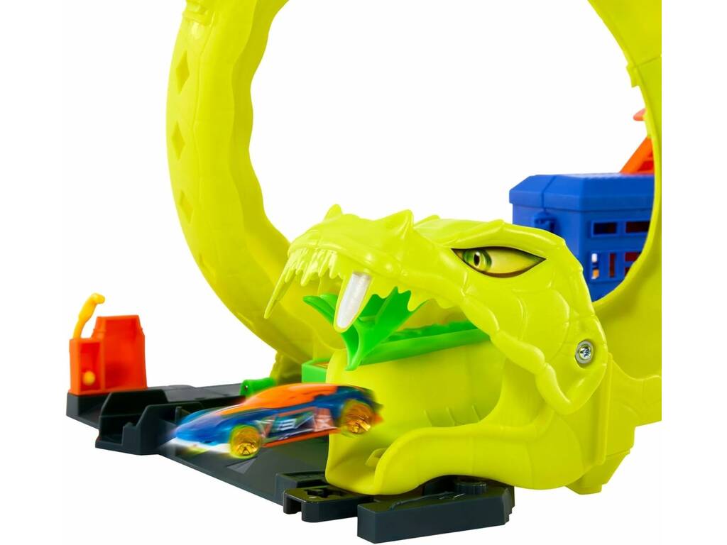 Hot Wheels City Ataque en Espiral de la Serpiente