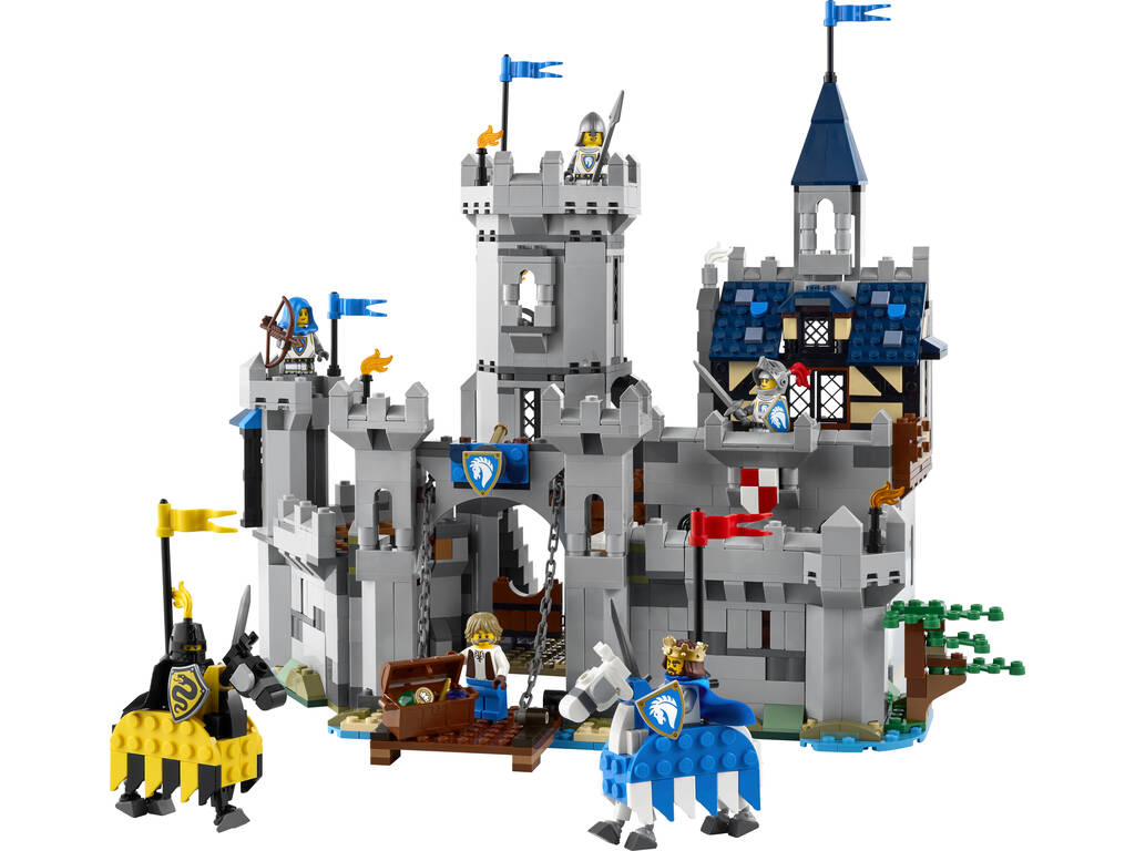 Lego Creator 3 in 1 Castello medievale dei Cavalieri del Destriero