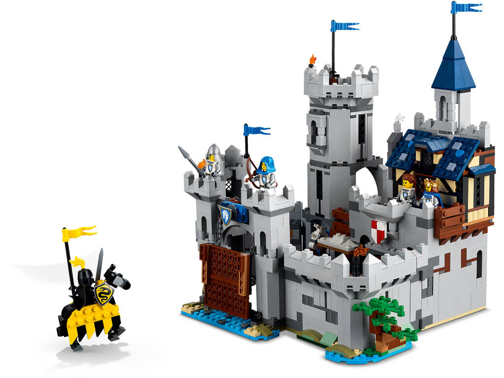 Lego Creator 3 in 1 Castello medievale dei Cavalieri del Destriero