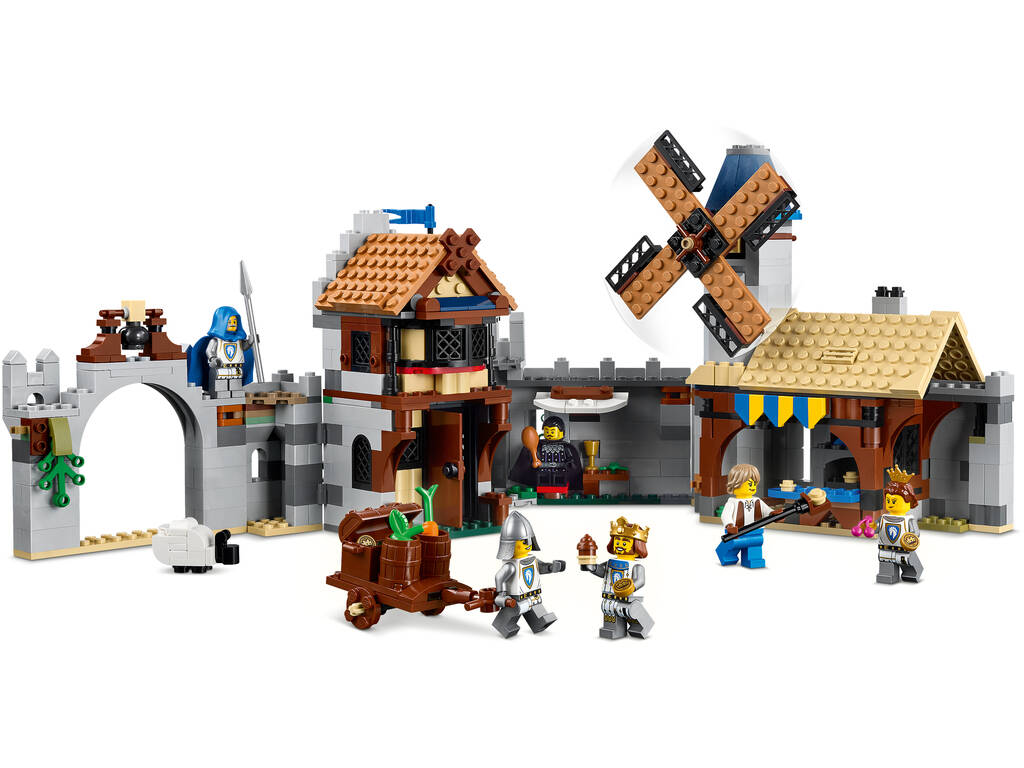 Lego Creator 3 in 1 Castello medievale dei Cavalieri del Destriero