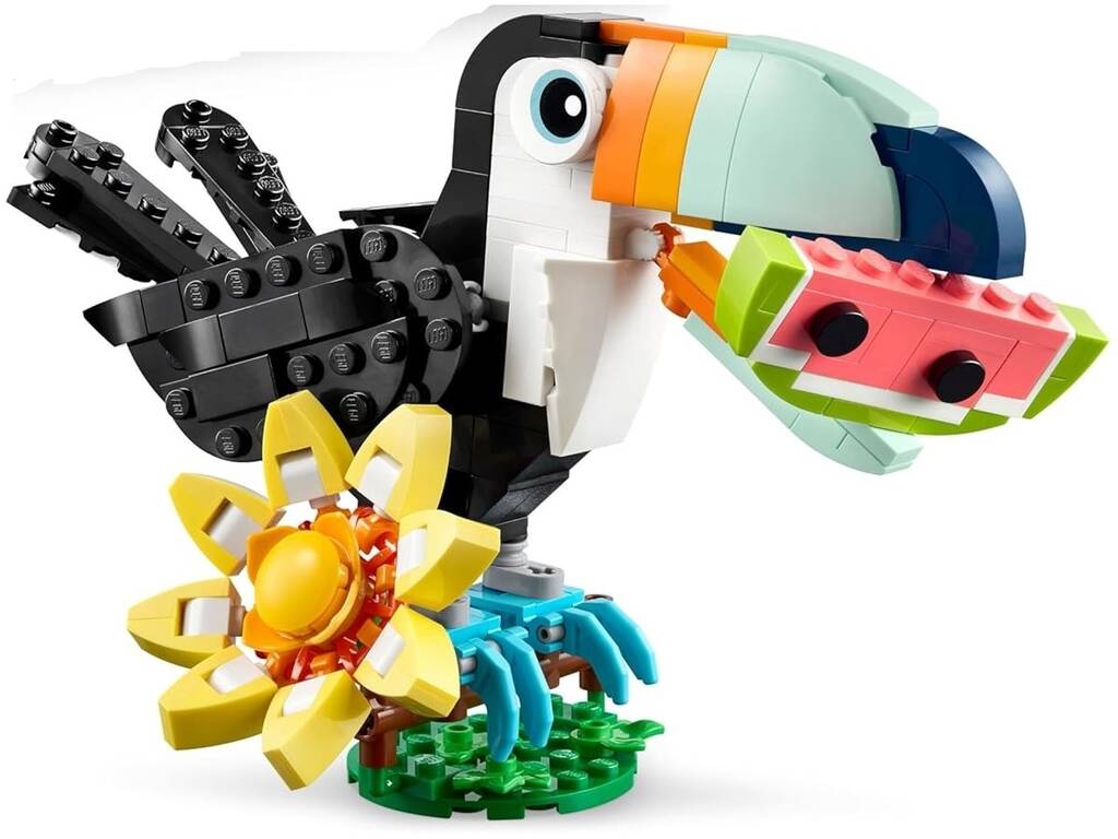 Lego Creator 3 in 1 Fauna selvatica: Tucano tropicale