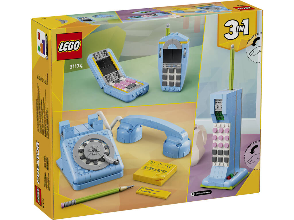 Lego Creator 3 in 1 Telefono retrò