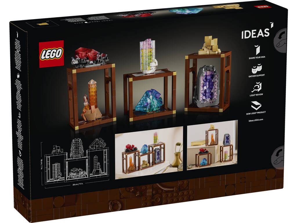 Lego Ideas Collezione di minerali
