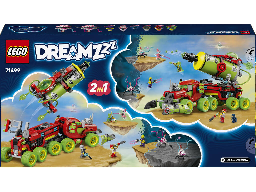 Lego Dreamzzz Camion Spray di vernice di Mateo