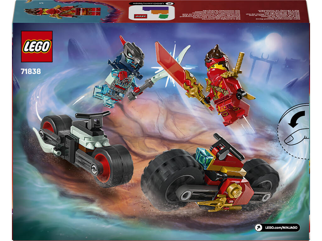 Lego Ninjago Corsa lampo in moto di Kai