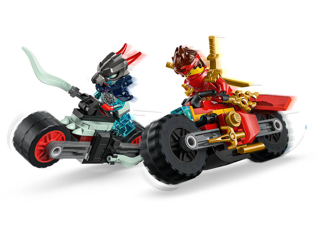 Lego Ninjago Corsa lampo in moto di Kai