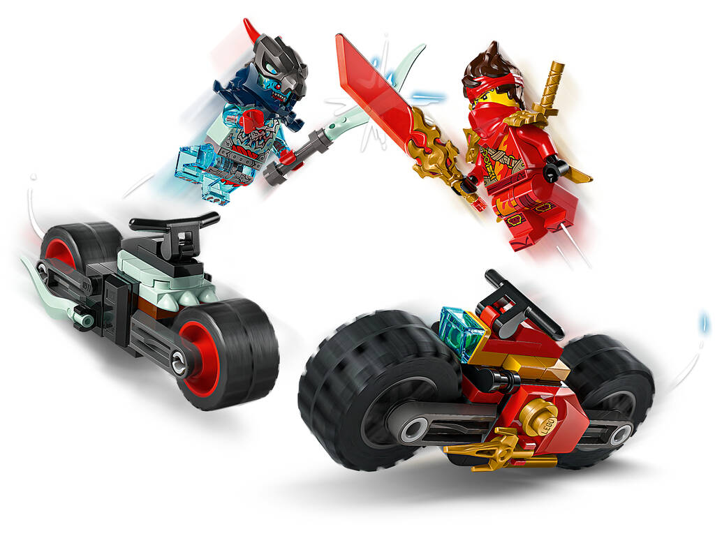 Lego Ninjago Corsa lampo in moto di Kai