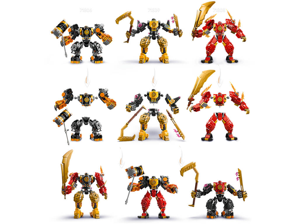 Lego Ninjago Mech da battaglia Spinjitzu di Arin