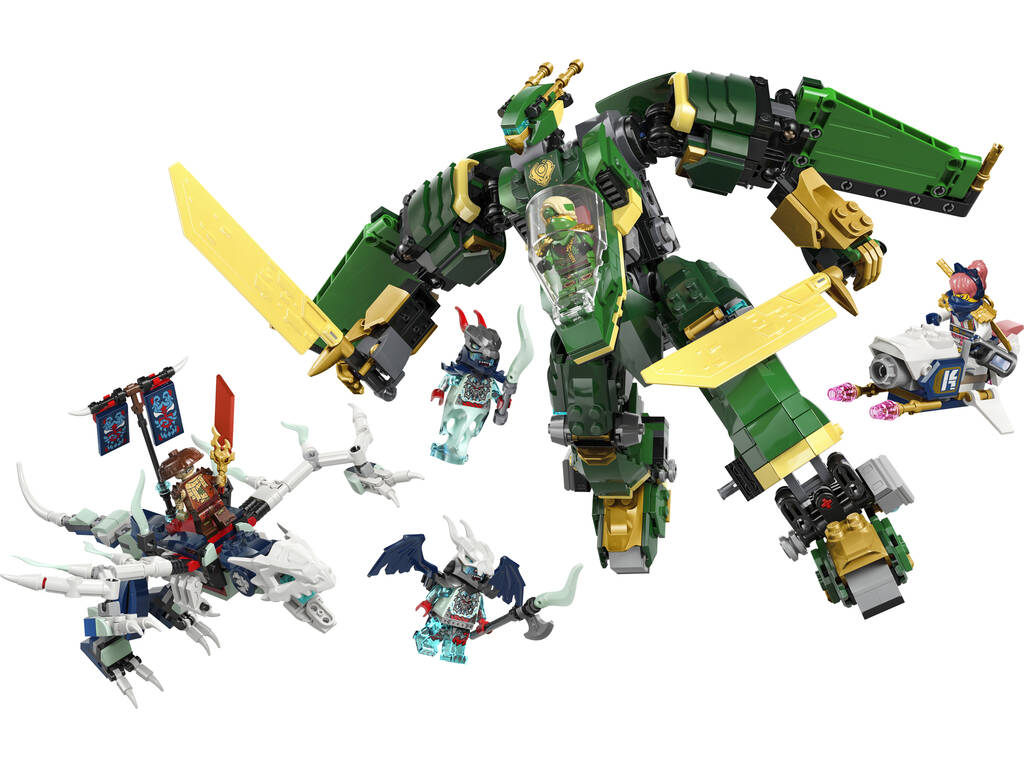 Lego Ninjago Mech Reactor di Lloyd