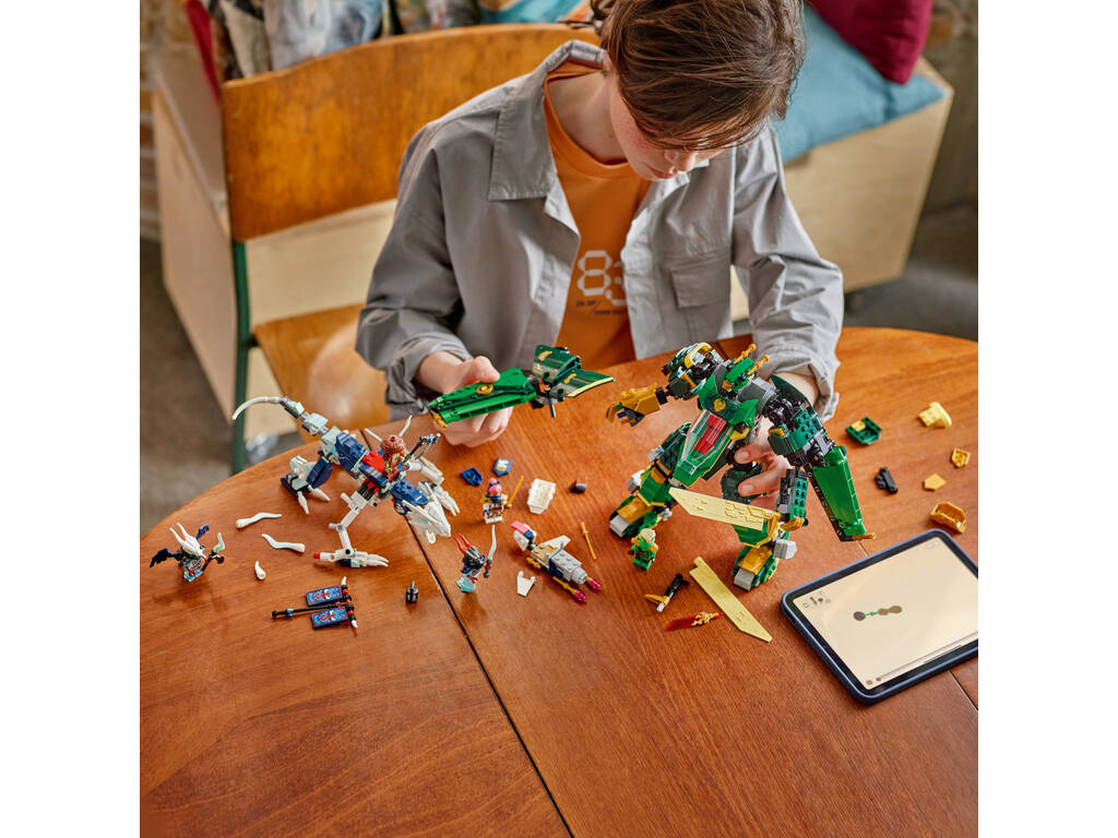 Lego Ninjago Mech Reactor di Lloyd