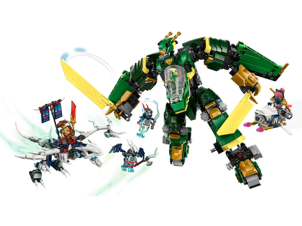 Lego Ninjago Mech Reactor di Lloyd