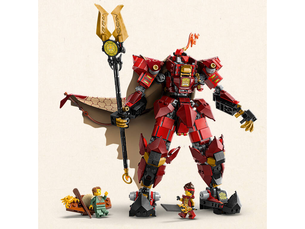 Lego Ninjago Mech Knight del Fuoco