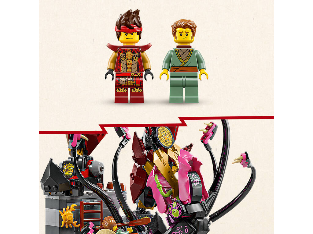 Lego Ninjago Mech Knight del Fuoco