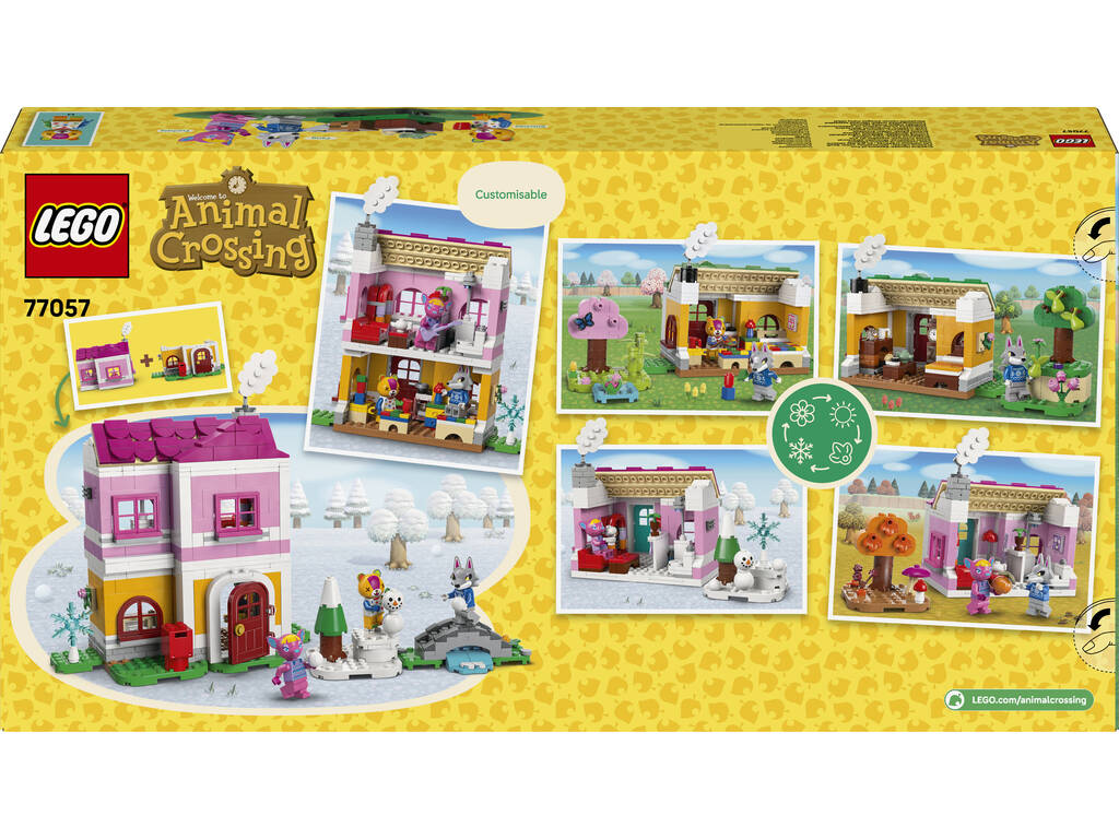Lego Animal Crossing Case creative: divertimento stagionale
