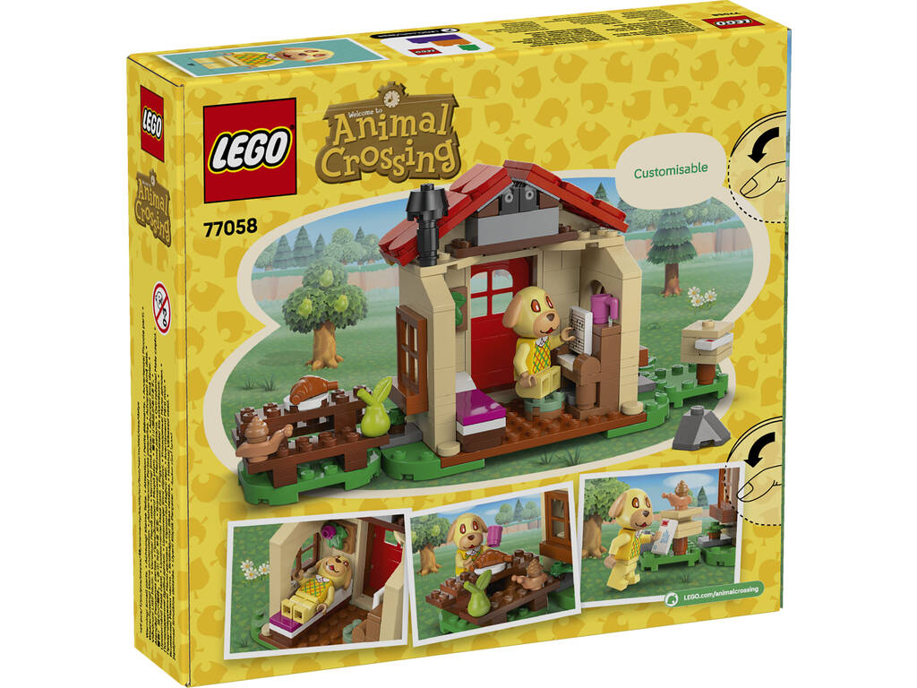 Lego Animal Crossing La maison accueillante de Tere