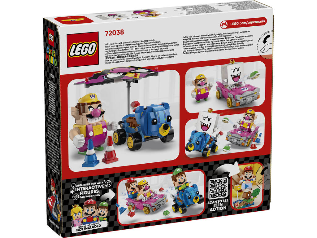 Lego Super Mario Mario Kart: Wario e Re Boo