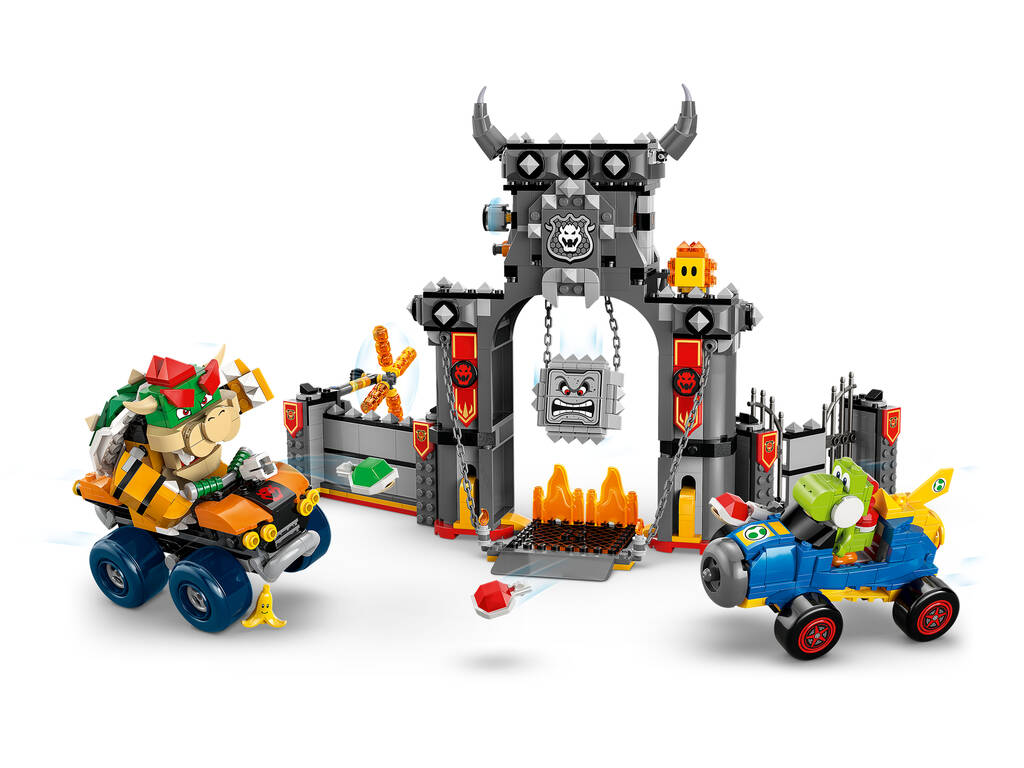 Lego Super Mario Mariokart Castello di Bowser