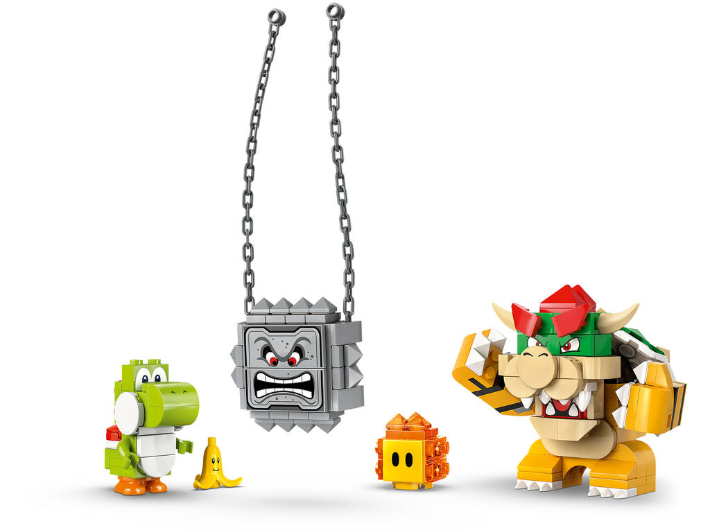 Lego Super Mario Mariokart Castello di Bowser