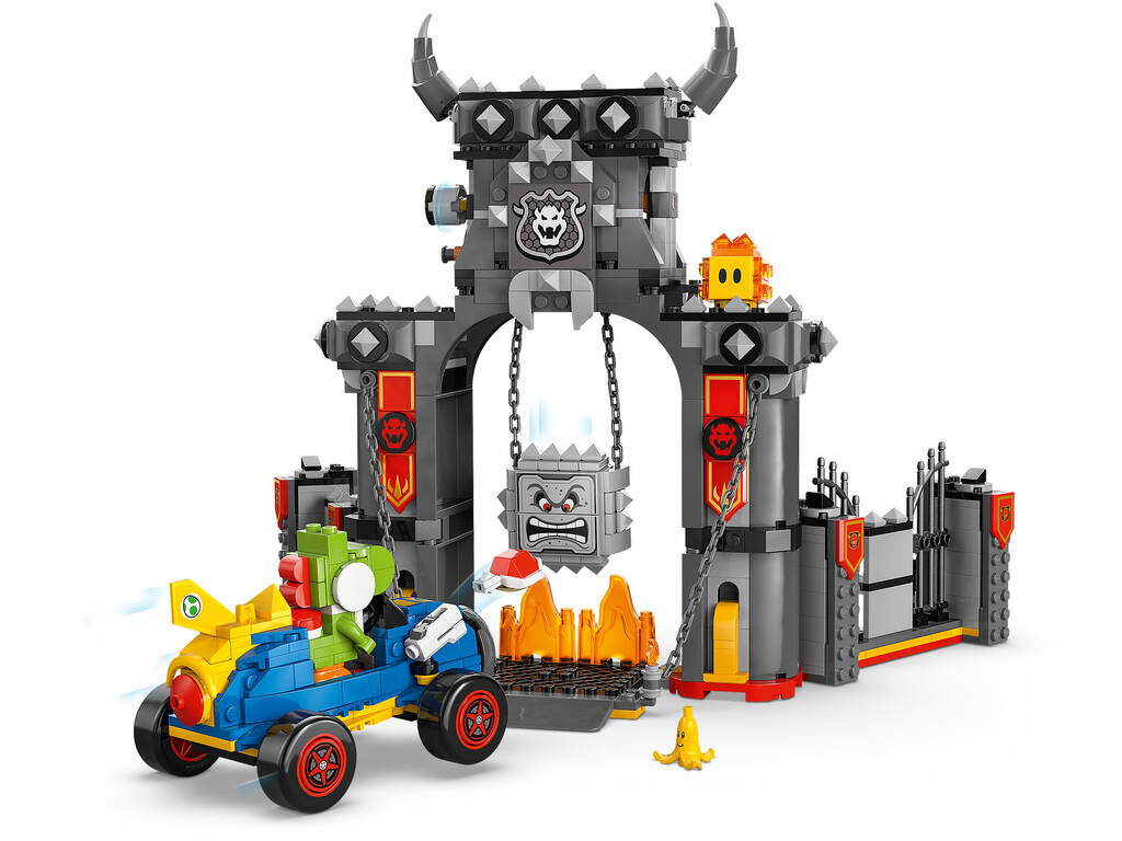 Lego Super Mario Mariokart Castello di Bowser