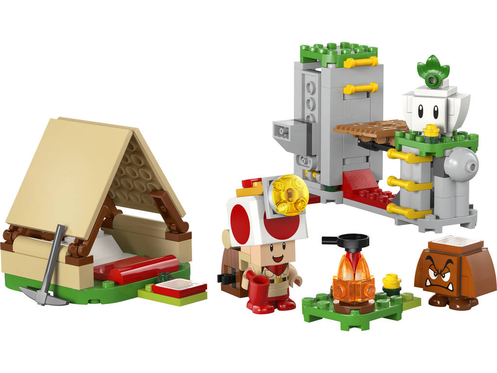 Lego Super Mario In campeggio con Capitan Toad