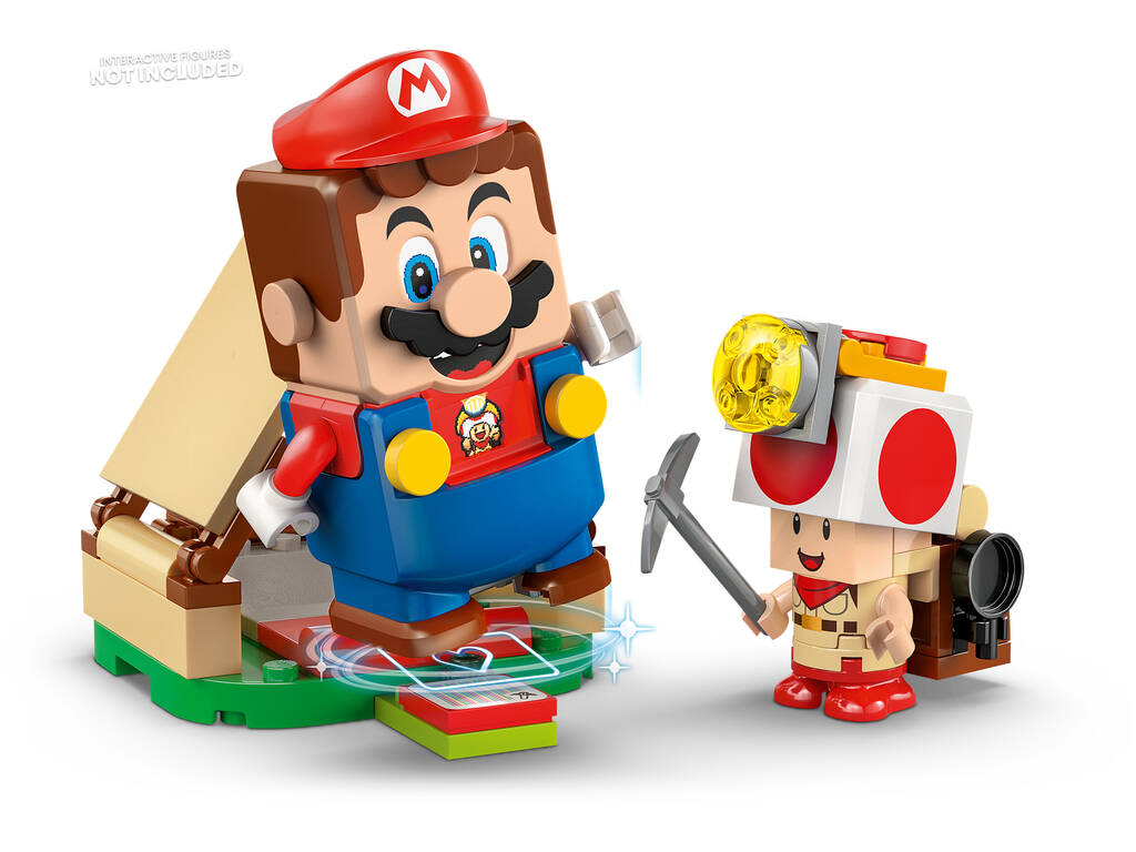 Lego Super Mario In campeggio con Capitan Toad