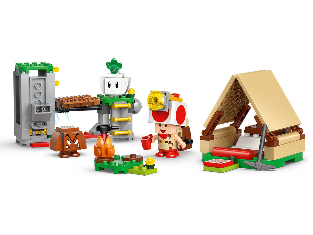 Lego Super Mario In campeggio con Capitan Toad