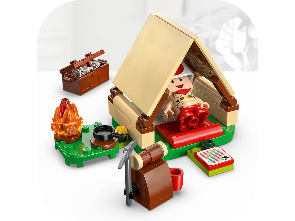 Lego Super Mario In campeggio con Capitan Toad
