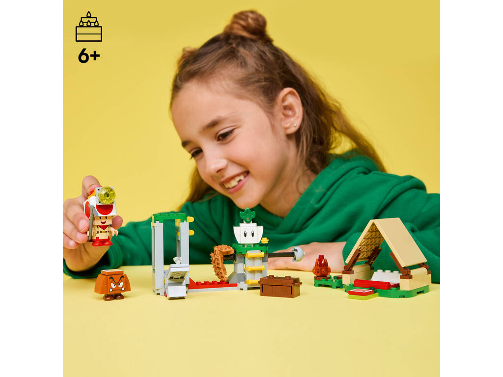 Lego Super Mario In campeggio con Capitan Toad