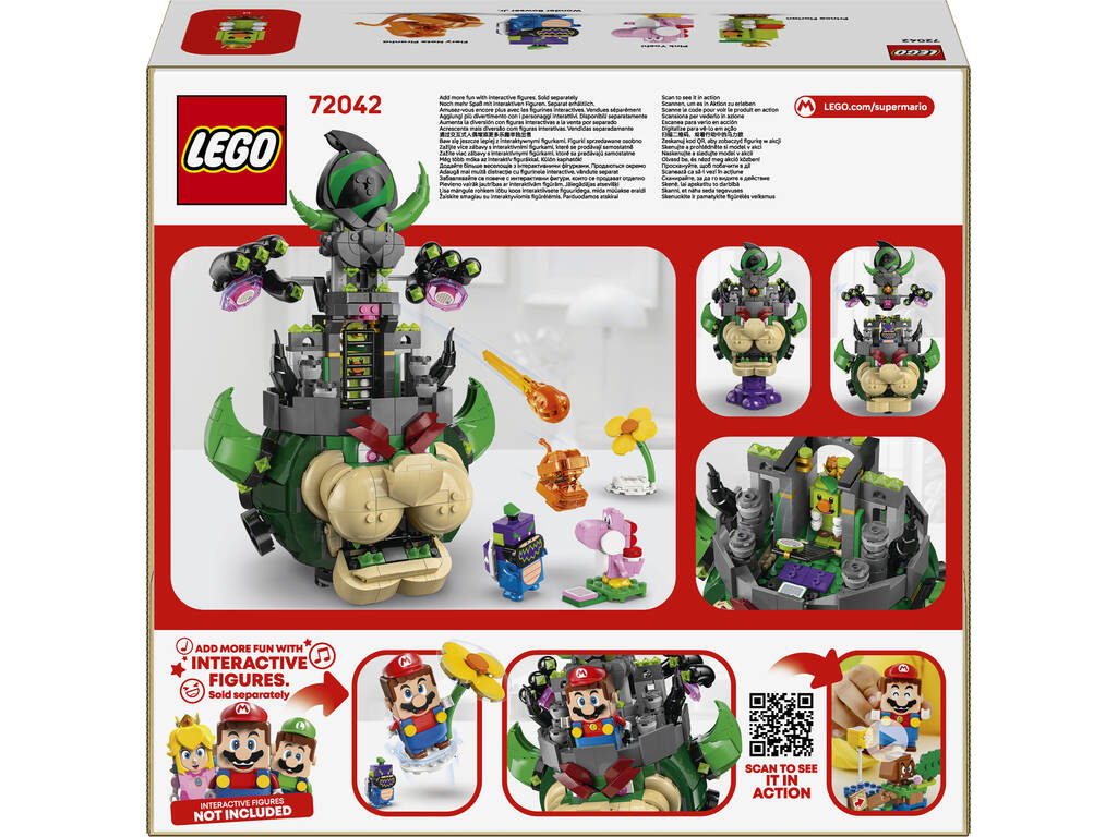 Lego Super Mario Principe Florian e Browser Castello