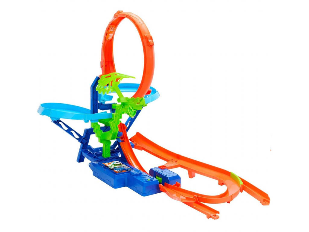Hot Wheels Stunt Tracks Pista Scontro in aria