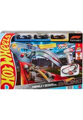 Circuit Hot Wheels Racing Formula 1 Sprint Race avec 3 voitures